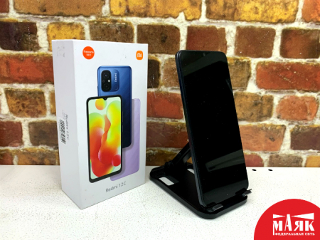 О4 Б/У ст. Redmi 12С 4GB/128GB (кор) 861685063204909 №e00342012