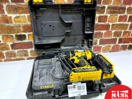 О3 Б/У Дрель аккумуляторная STANLEY SCD20S2K кор 123 №e00353923