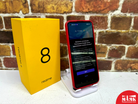 О9 Б/У ст. Realme 8 6GB/128GB 868417054996076 №e00345967