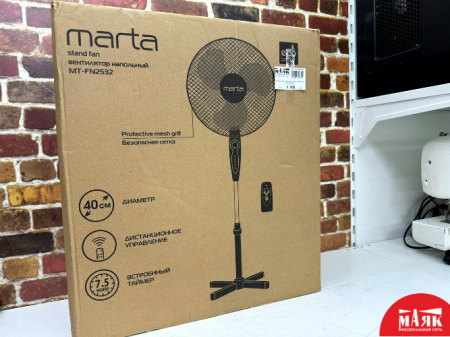 О9 Вентилятор напотльный Marta MT-FN2532 №К00008998