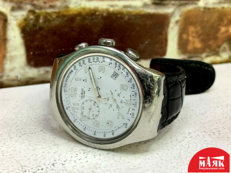 О2 Б/У часы наручные swatch irony №e00347734