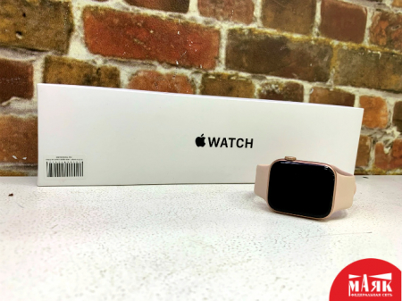 О2 Б/У смарт часы apple watch se 44mm кор №e00353369