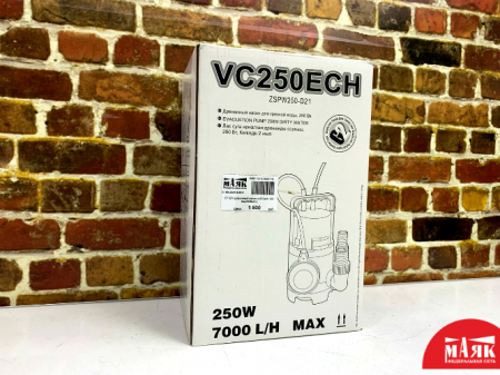 О7 Б/У дренажный насос vc250ech 123 №e00354032