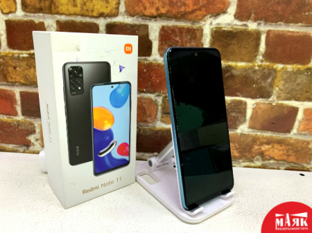 О2 Б/У ст. Redmi Note 11 4GB/128GB (кор) 863656069845224 №e00354037