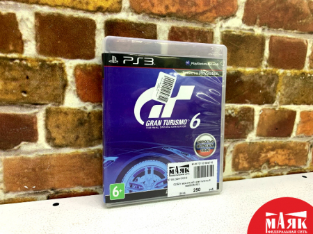 О2 Б/У игра на ps3  gran turismo 6 №e00354161