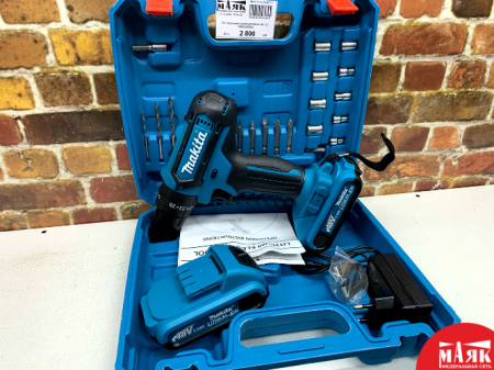 О4 Шуруповерт ударный Makita 48в 123 №К00009102