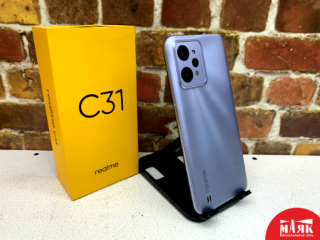 О4 Б/У ст. Realme C31 4GB/64GB (кор) 865070054966533 №e00355226