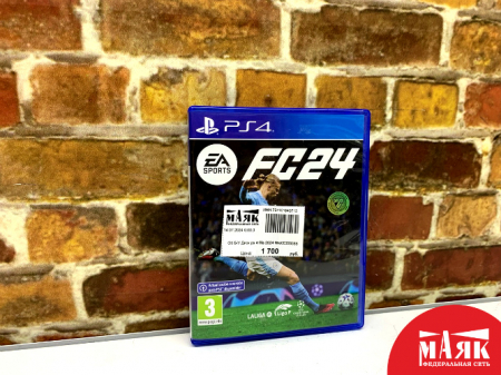 О5 Б/У Диск ps 4 fifa 2024 №e00356588