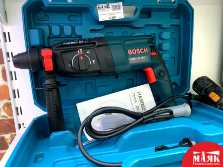 О2 Перфоратор Bosch GBH 2-26 900в 123 №К00009167