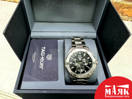 О2 Б/У Часы TAG HEUER AQUARACER CAY1110.FT6041 кор №e00358888
