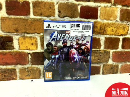 О10 Б/У Диск для PS 5 Avengers №e00361458