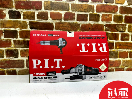 О1 Б/У Ушм PIT PWS125-C6 КОР 123 №e00366692