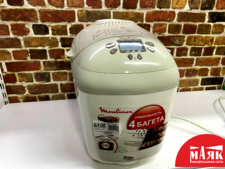 О1 Б/У Хлебопечка Moulinex Serie B01-A №e00369639