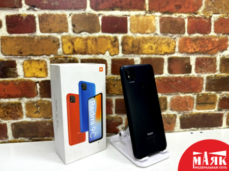 О9 Б/У ст. Redmi 9c nfc 3GB/64GB (кор) 868414058444542 №e00370731