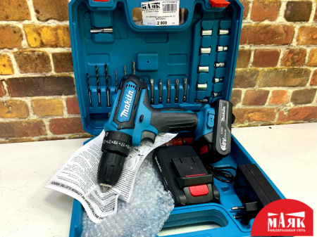 О2 Шуруповерт ударный Makita 48в 123 №К00009462