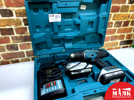 О1 Б/У Шуруповерт Makita DF457D 18V 123 №e00385970