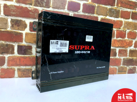 О10 Б/У усилитель supra stb a4270 №e00376106