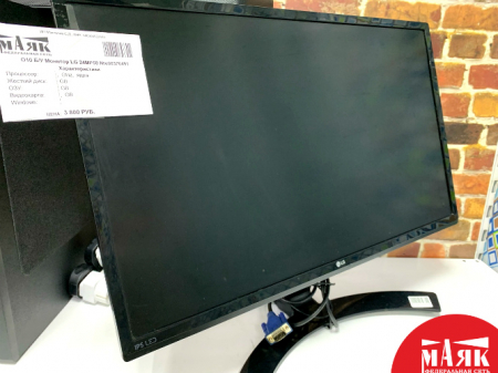 О10 Б/У Монитор LG 24MP58 №e00376491