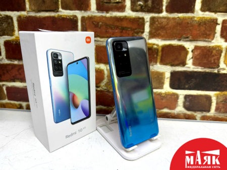 О7 Б/У ст. Redmi 10 4GB/128GB (кор) 868615062356684 №e00376851