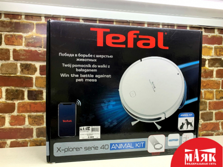 О4 Робот-пылесос Tefal X-plorer Serie 40 кор №К00009637