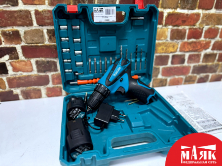 О10 Б/У Шуруповерт Makita 12V (КЕЙС) 123 №e00407089