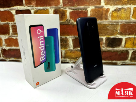 О5 Б/У ст. Redmi 9 4GB/64GB 869341058665207 №e00379162