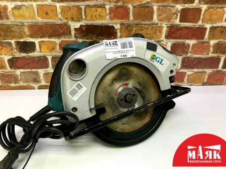 О3 Б/У циркулярная пила GL Circular Saw 1500W 123 №e00379505
