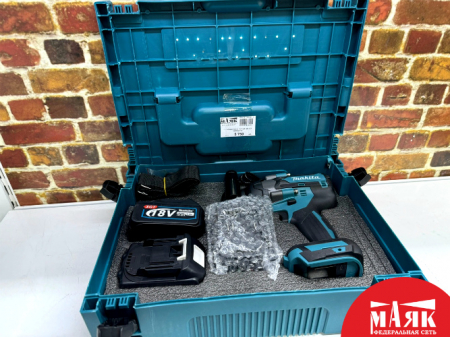 О1 Гайковерт Makita 18v 2 акб кейс 123 №К00009759