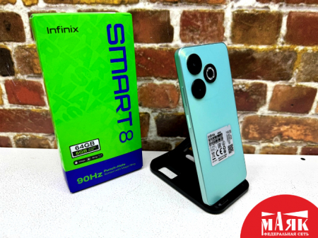 О4 Б/У ст. Infinix Smart 8 3GB/64GB (кор) 356705524422098 №e00380418