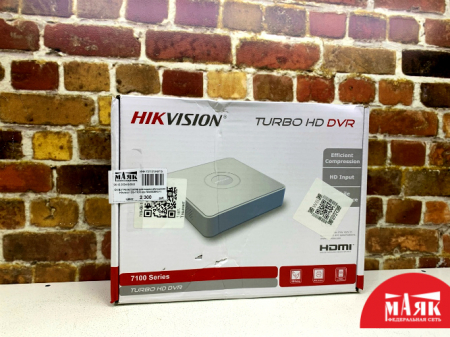 О4 Б/У Регистратор для видеонаблюдения Hikvision DS-7100 кор №e00384571