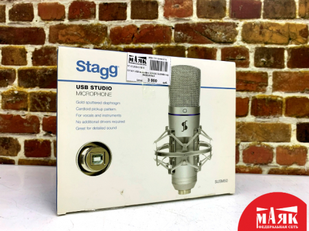 О7 Б/У USB микрофон STAGG SUSM50 кор №e00387955