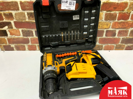 О10 Б/У Шуруповерт Dewalt кор 123 №e00391357