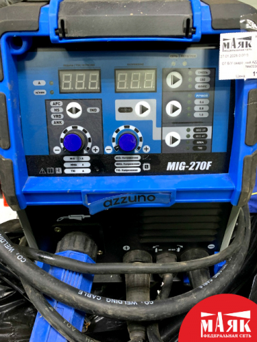 О7 Б/У Сварочный полуавтомат инверторный Спец MAG-200, 200 А, до 4 мм кор 123 №e00391834