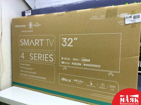 О7 Б/У Телевизор Hisense 32A4K кор №e00394325