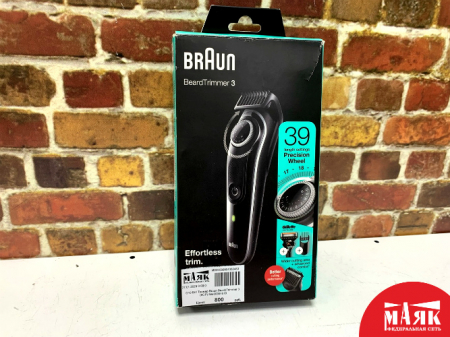 О10 Б/У Тример Braun BearDTrimmer 3 (КОР) №e00394619