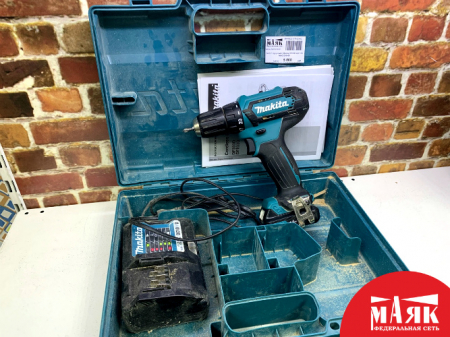 О4 Б/У Шуруповерт Makita Df333D кор 123 №e00395489