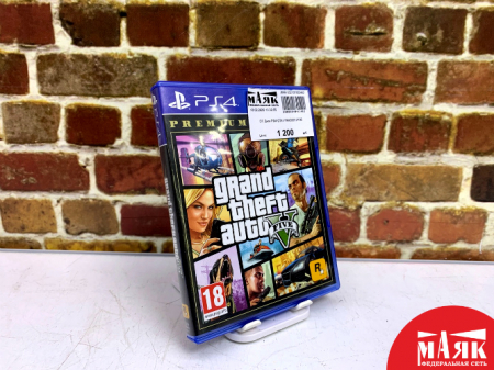 О7 Диск PS4 GTA V №К00010196
