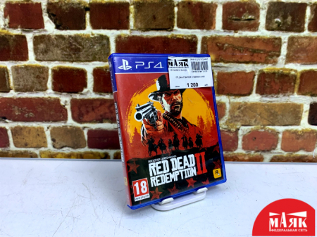 О7 Диск PS4 RDR II №К00010198