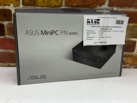 О2 Б/У mini pc asus pn40 кор №e00403341