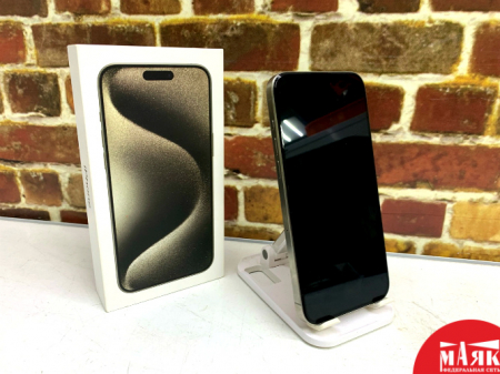 О7 Б/У ст. iPhone 15 Pro Max 8GB/256GB 100% (Кор) 356642159960896 №e00409087