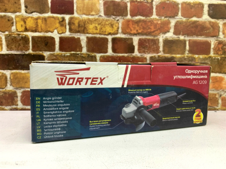 О2 Б/У Угловая шлифмашина WORTEX AG 1209 123 №e00408957