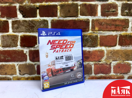 О7 Б/У Диск PS 4 Need For Speed Payback №e00410015