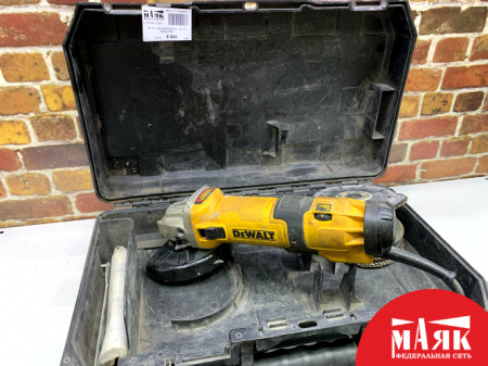 О2 Б/У ушм dewalt dwe4257 кор 123 №e00419897