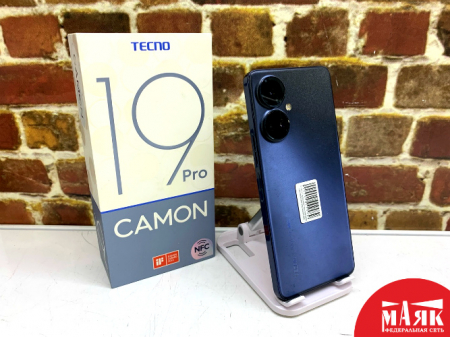 О1 Б/У ст. Tecno camon 19 pro 8GB/128GB (кор) 356061284012202 №e00419964