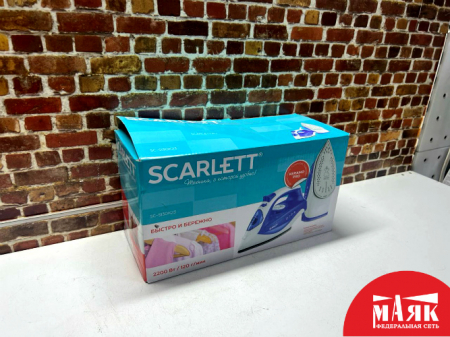 О8 Б/У Утюг Scarlett SC-SI30K23(кор) №e00420692