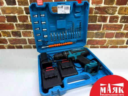 О1 Б/У Шуруповерт Makita 26V кейс 123 №e00425187