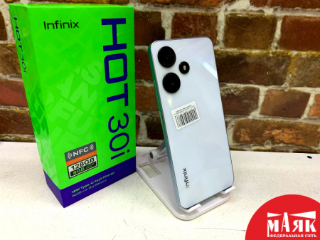 О2 Б/У ст. Infinix HOT 30i 4GB/128GB (кор ) 350940891267646 №e00428651