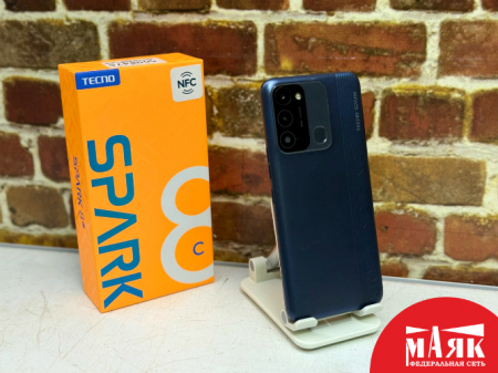 О7 Б/У ст. TECNO Spark 8c 4GB/64GB (кор) 354710750673853 №e00434649