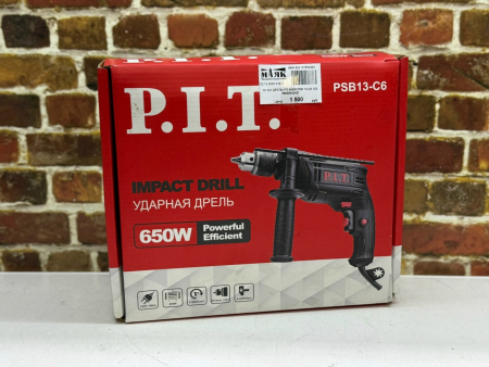 О1 Б/У ДРЕЛЬ PIT 650W PSB 13-C6 123 №e00442427