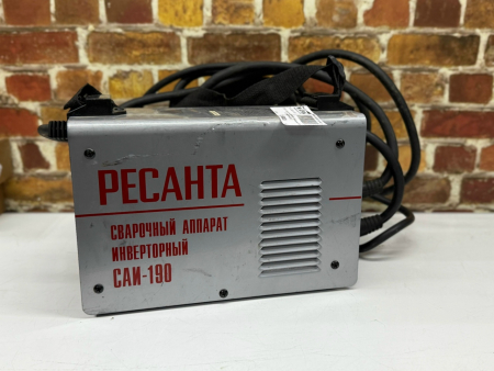 О5 Б/У Сварочный аппарат ресанта 190а 123 №e00444367